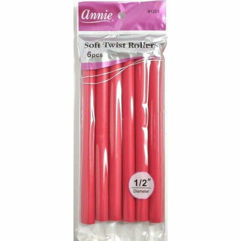 ANNIE: Soft Twist Rollers 1/2" #1201