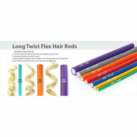 ANNIE: Soft Twist Rollers 1/4" #1198