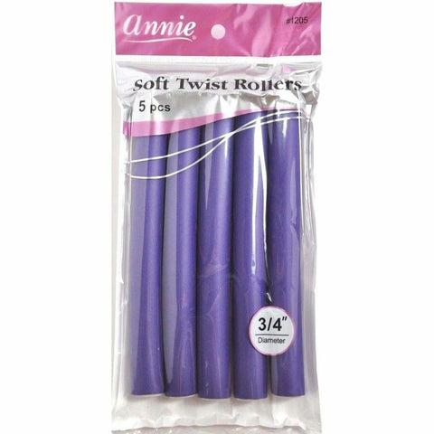 ANNIE: Soft Twist Rollers 3/4" #1205