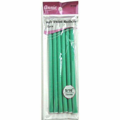 ANNIE: Soft Twist Rollers 5/16" #1199