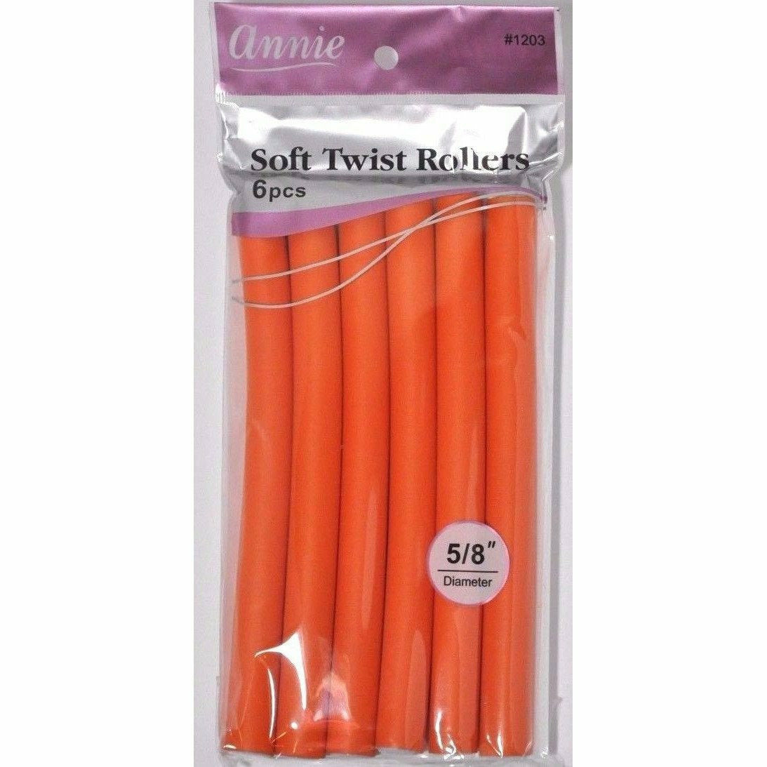 ANNIE: Soft Twist Rollers 5/8" #1203