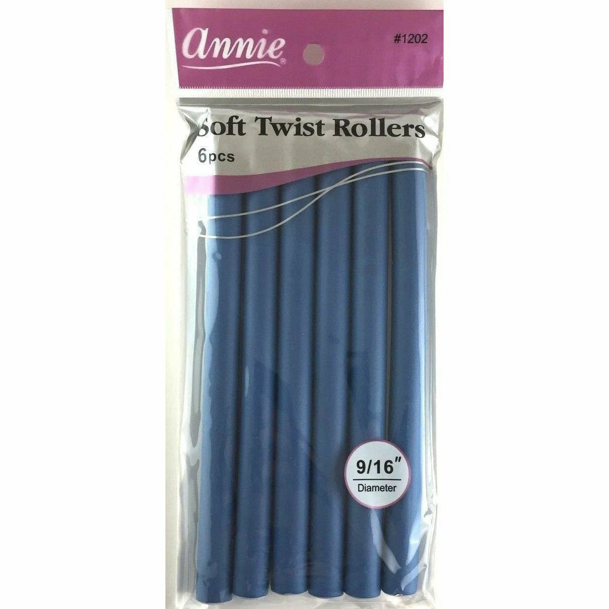 ANNIE: Soft Twist Rollers 9/16" #1202