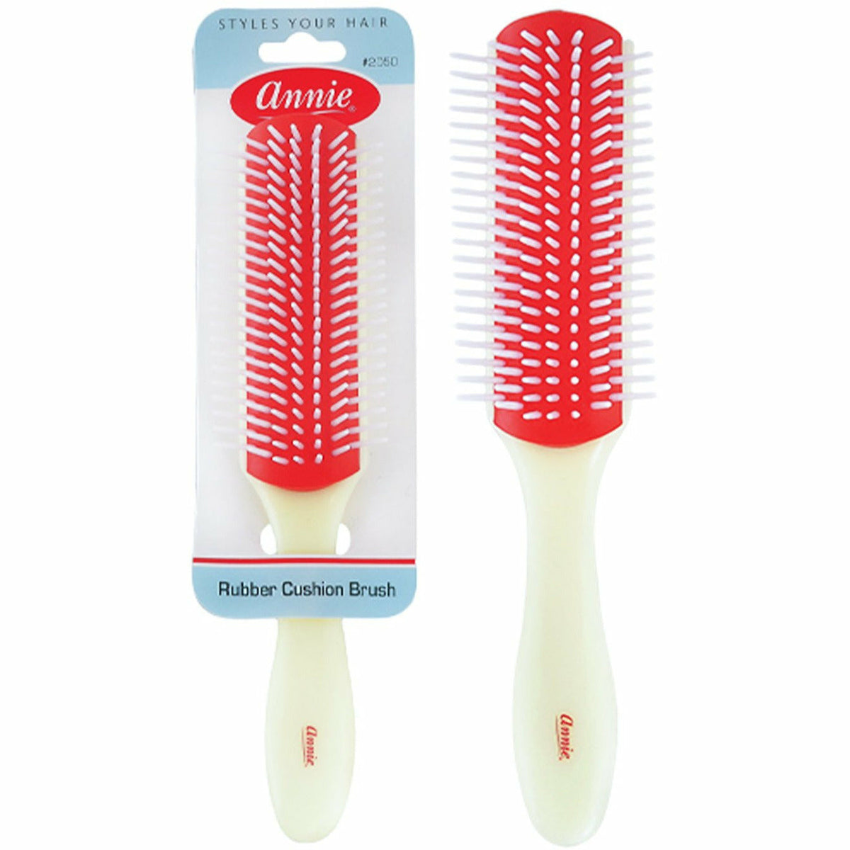 Annie: #2050 Rubber Cushion Brush