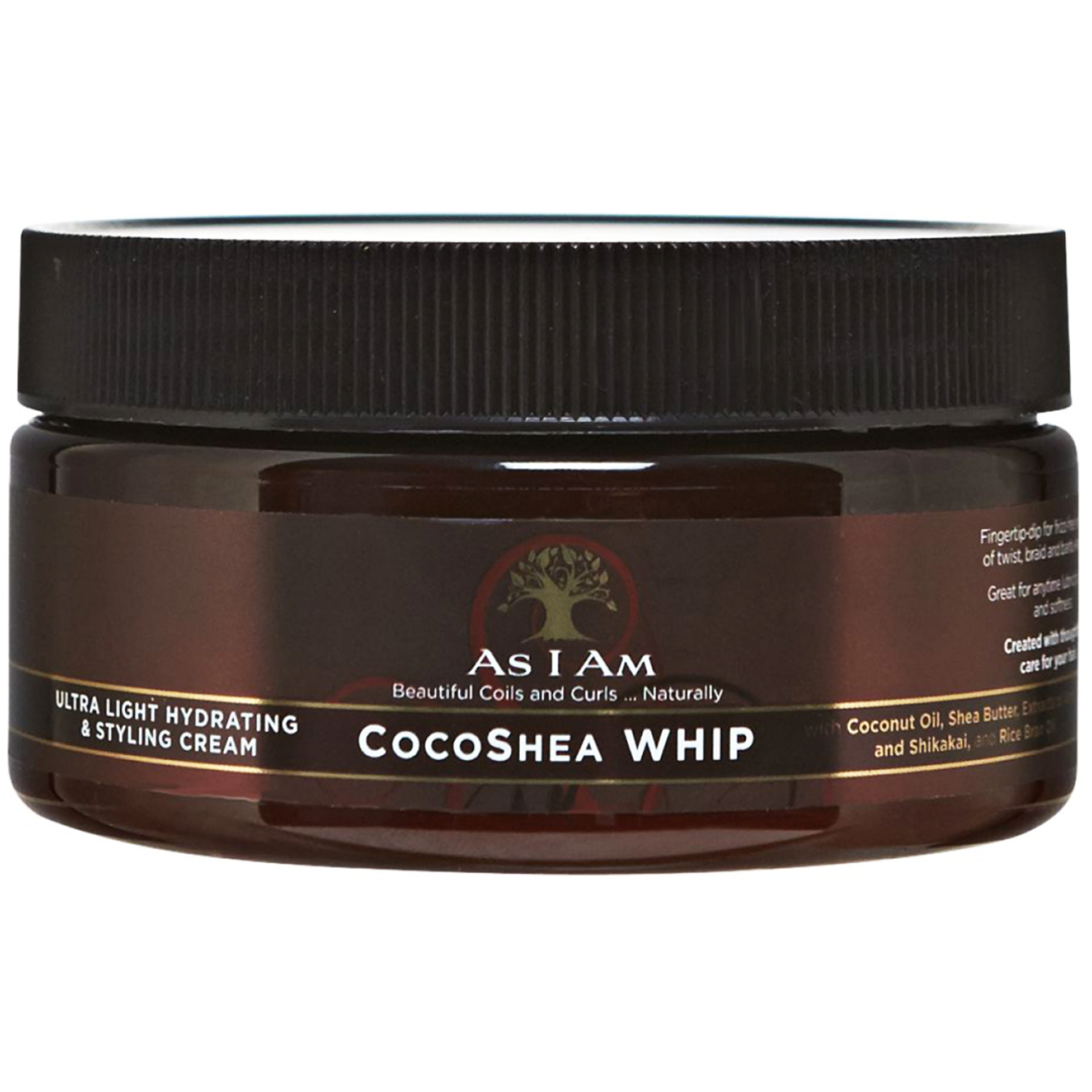 As I Am: CocoShea Whip Ultra Light Hydrating & Styling Cream 8oz