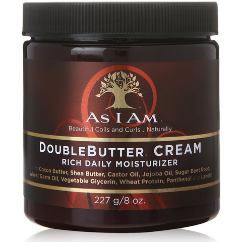 As I Am: DoubleButter Cream Rich Daily Moisturizer 8oz