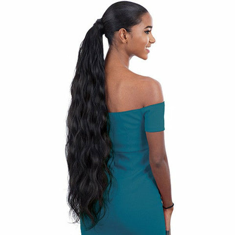 Shake-N-Go Organique MasterMix Pony Pro Wrap-Around Synthetic Ponytail - Body Wave 32"