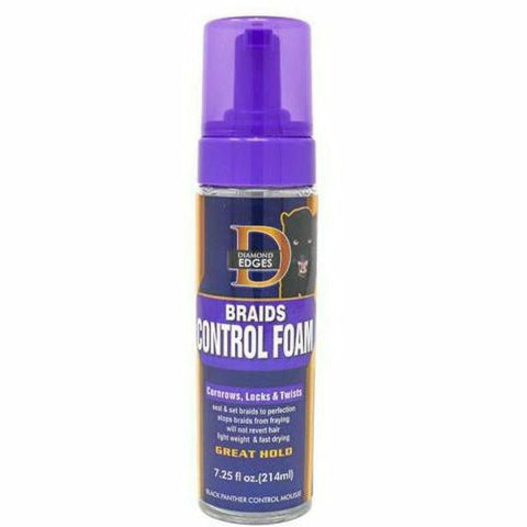 Black Panther Strong: Braids Control Foam 7.25oz