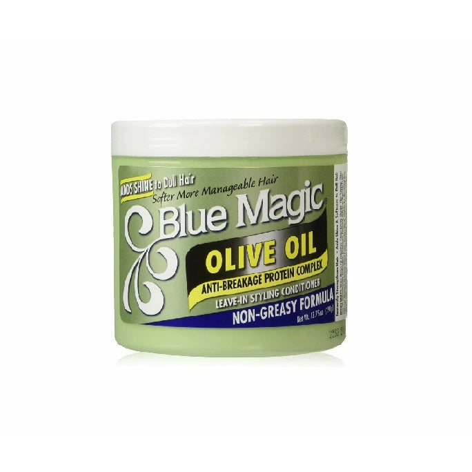 Blue Magic: Olive Oil Leave-In Styling Conditioner 13.75oz