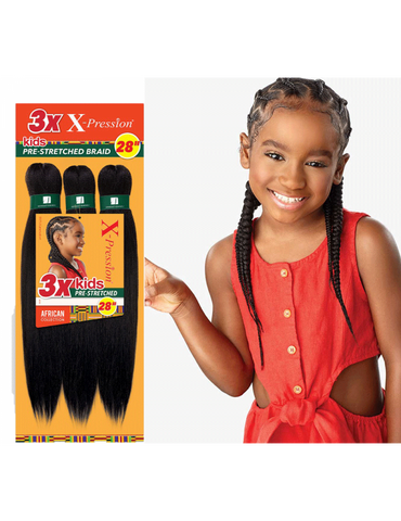 Sensationnel X-Pression Pre-Streched Braid 28" Kids