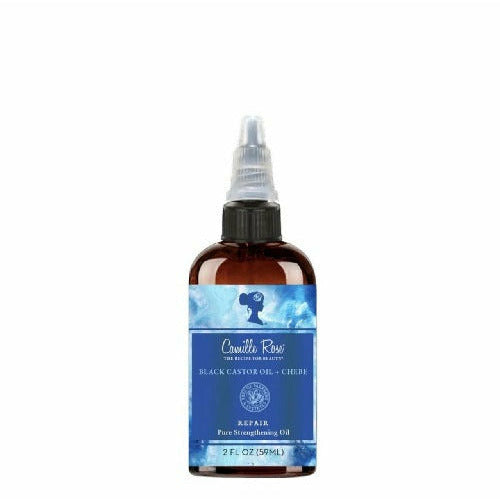 Camille Rose Naturals: Black Cator Oil + Chebe Pure Strengthening Oil 2oz