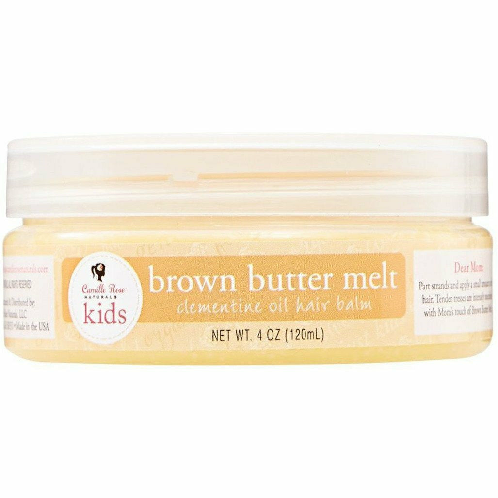Camille Rose Naturals Kids: Brown Butter Melt Hair Balm 4 oz