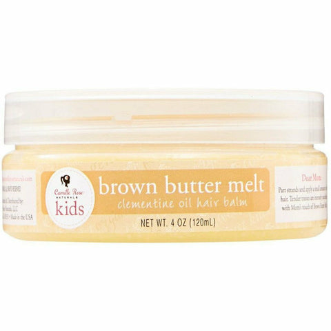 Camille Rose Naturals Kids: Brown Butter Melt Hair Balm 4 oz