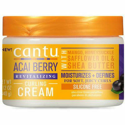 Cantu: Acai Berry Revitalizing Curling Cream 12oz