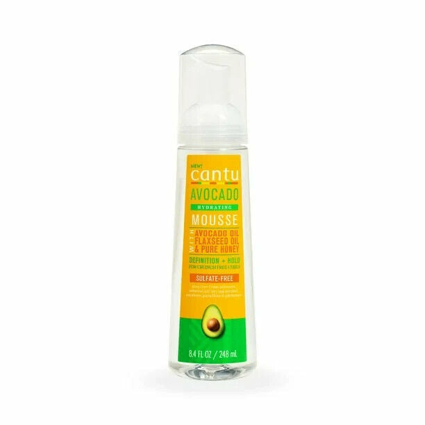 Cantu: Avocado Hydrating Styling Mousse 8.4oz