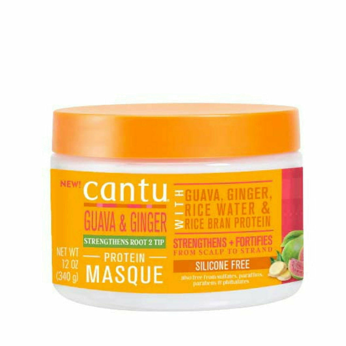 Cantu: Guava & Ginger Protein Masque 12oz