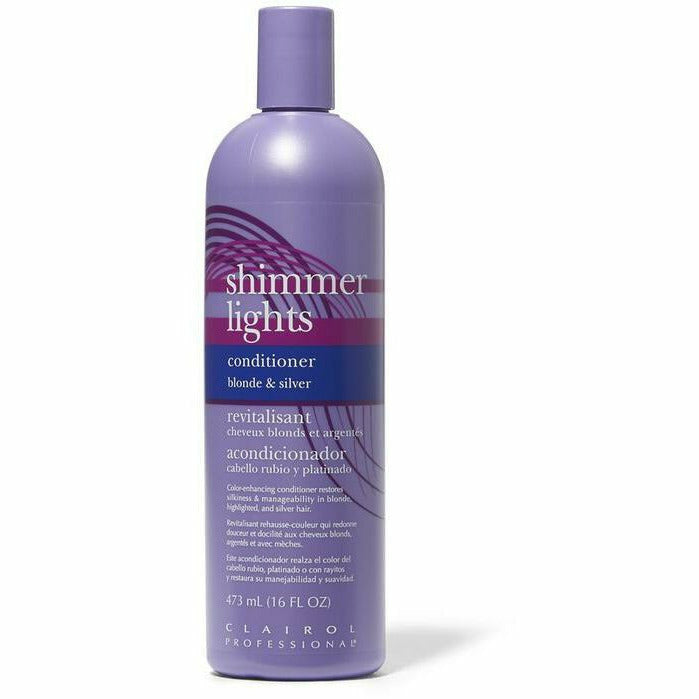 CLAIROL: Shimmer Lights Blonde & Silver Conditioner 16oz