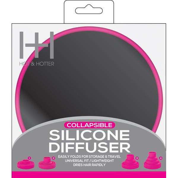 Collapsible Silicon Diffuser Pink