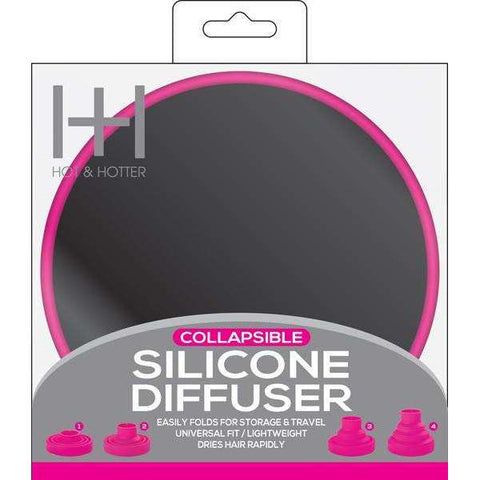Collapsible Silicon Diffuser Pink