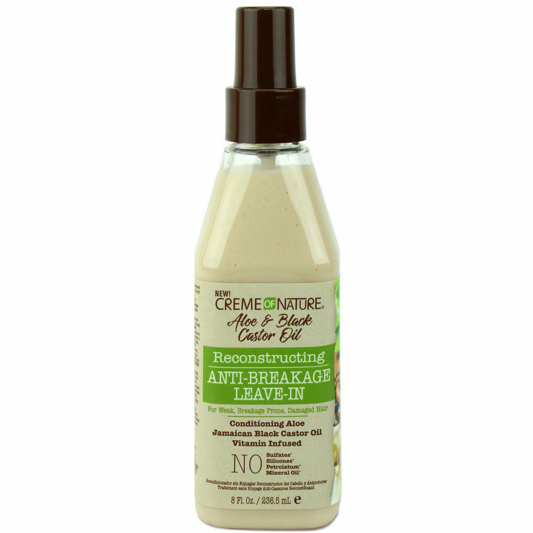 Creme of Nature® Aloe & Black Castor Oil Reconstructing Anti-Breakage Leave-In 8oz