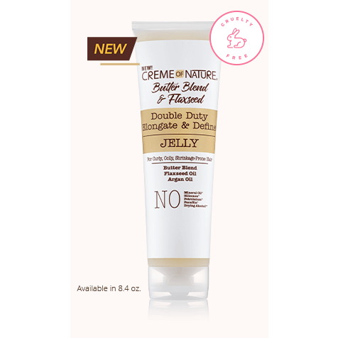 Creme of Nature: Butter Blend & Flaxseed Curl Jelly