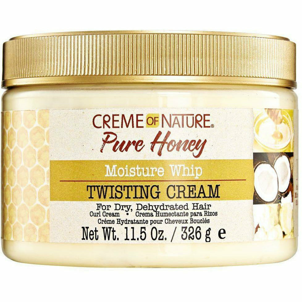 Creme of Nature: Pure Honey Moisture Whip Twisting Cream 11.5oz
