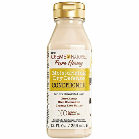 Creme of Nature: Pure Honey Moisturizing Dry Defense Conditioner 12oz