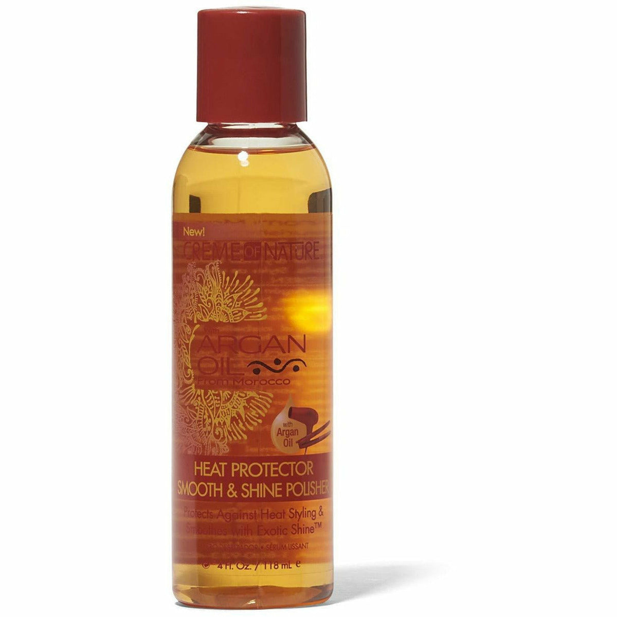 Creme of Nature: Argan Oil Heat Defense Polisher 4oz