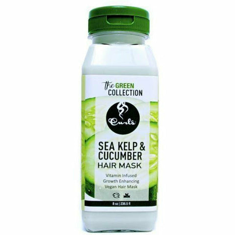 Curls: Sea Kelp and Cucumber Hair Mask 8oz
