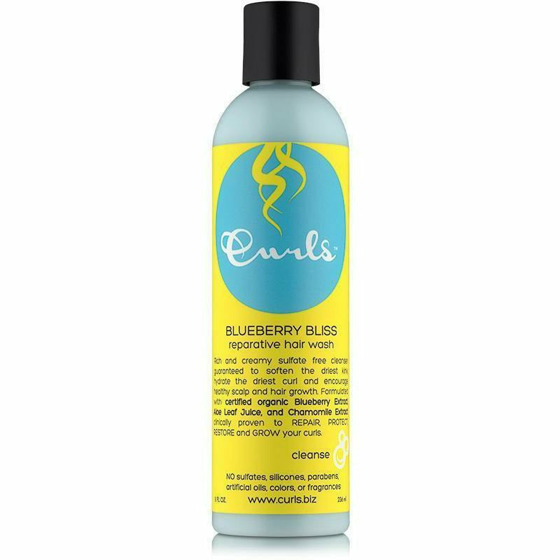 Curls: Blueberry Reparative Hair Wash 8oz