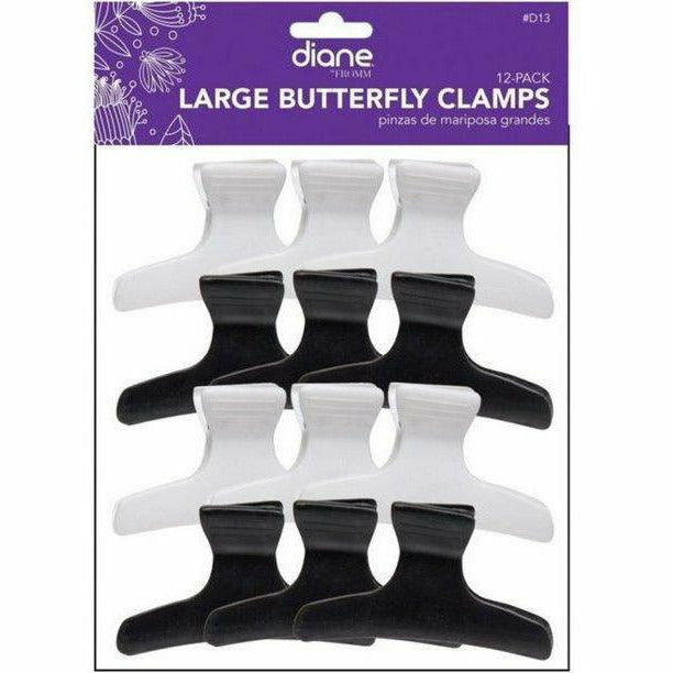 Diane: Large Butterfly Clamps #D13