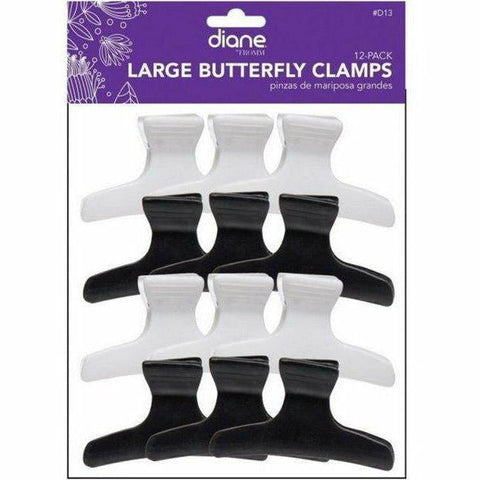 Diane: Large Butterfly Clamps #D13