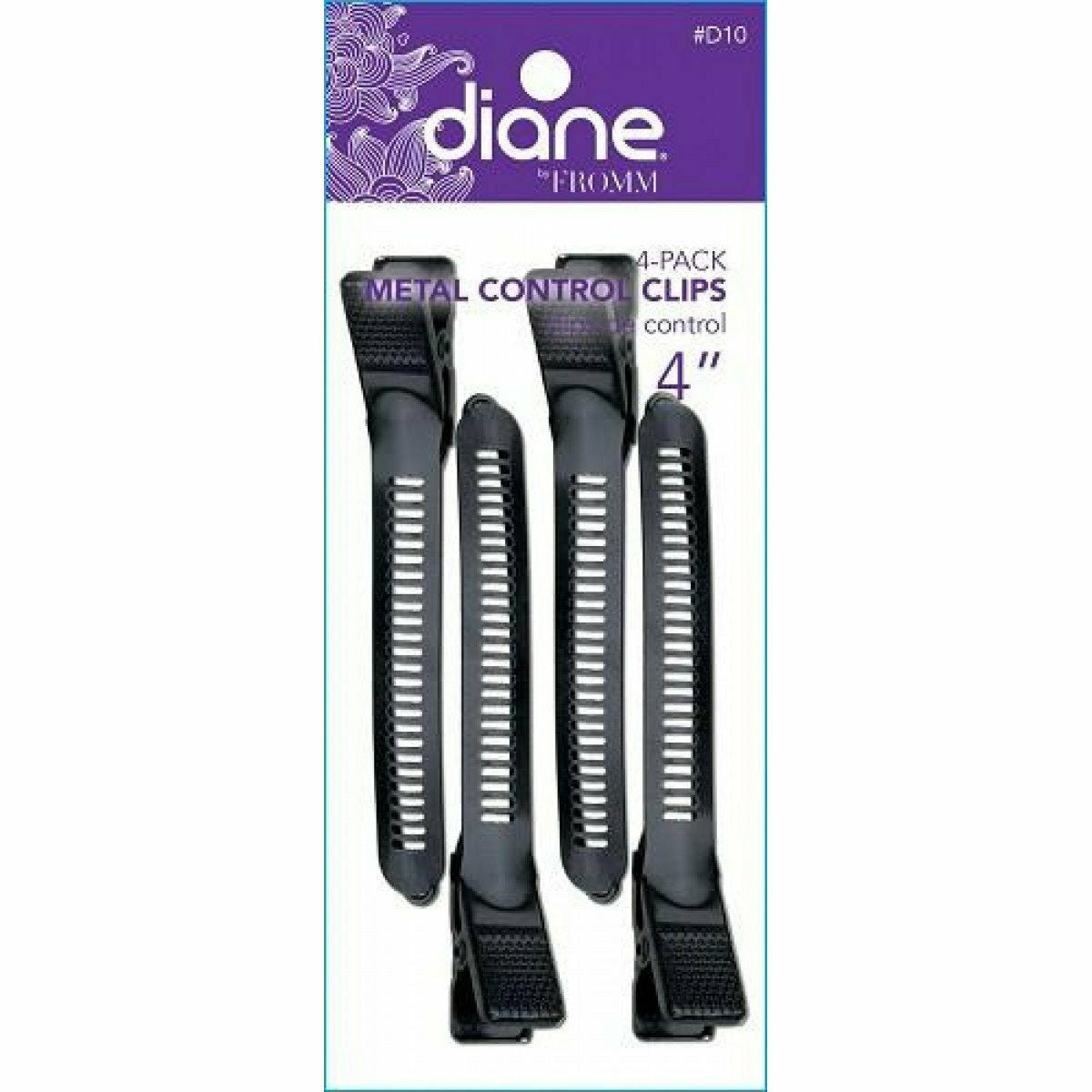Diane: 4" Metal Clips 4pc