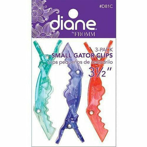 Diane: D81C 3 1/2 Gator Clips 3pc