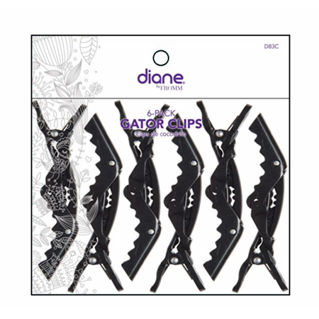 Diane: D83C 4 1/2 Gator Clips 6pc
