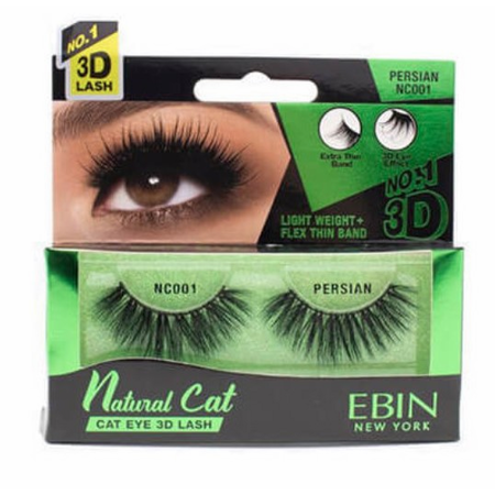 EBIN: Natural Cat 3D Lashes