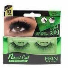 EBIN: Natural Cat 3D Lashes