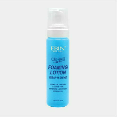 Ebin New York: Curl & Twist Foaming Lotion Wrap In Shine