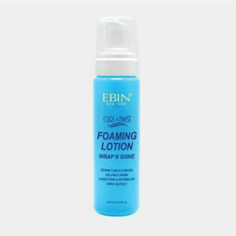 Ebin New York: Curl & Twist Foaming Lotion Wrap In Shine