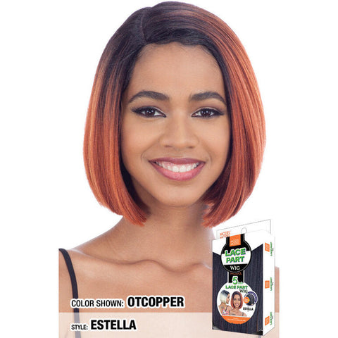 Model Model 5 inch Lace Part Synthetic Wig - Estella