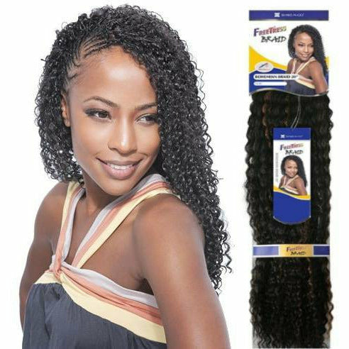 FreeTress: Bohemian Braid 20" Crochet Braids