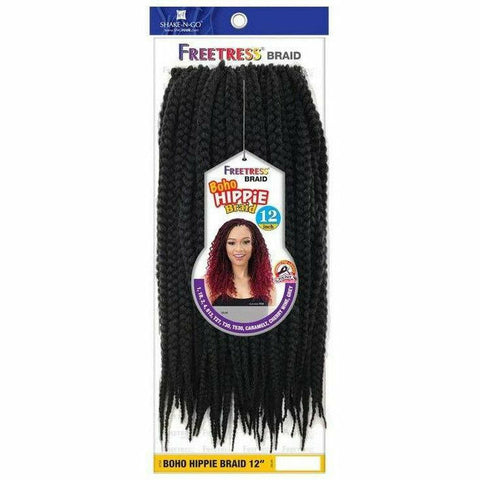 FreeTress: Boho Hippie Braid 12" Crochet Braids