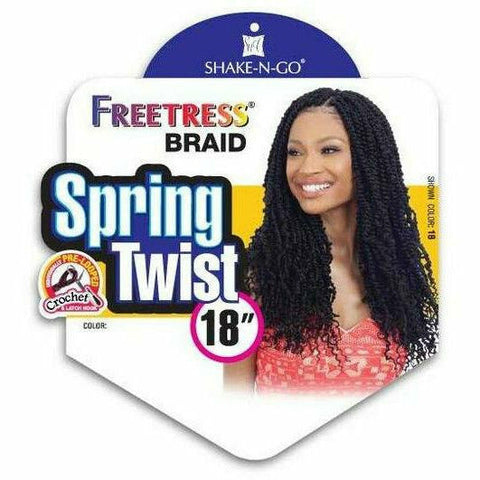 FreeTress: Spring Twist 18" Crochet Braids