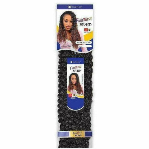 FreeTress: Water Wave Crochet Braids 22"
