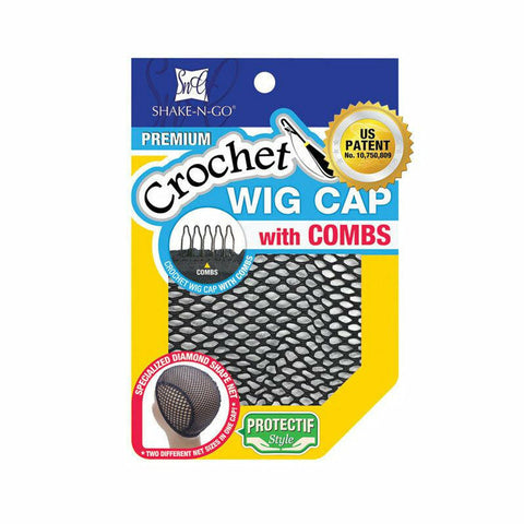 FreeTress: Crochet Wig Cap With Combs
