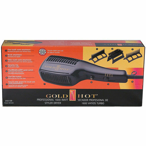 Gold 'n Hot: 1600 W Styler Dryer