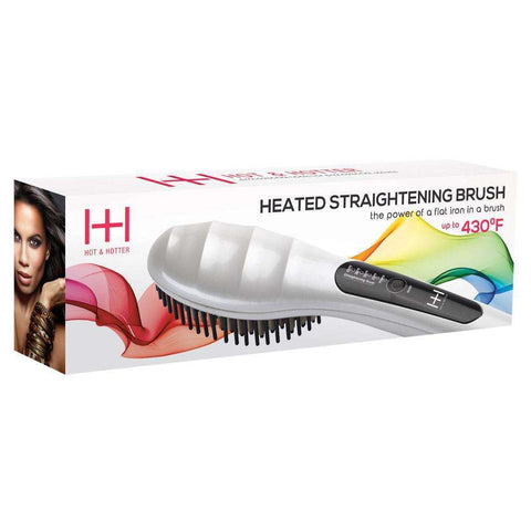 Hot & Hotter Heated Straightening Brush