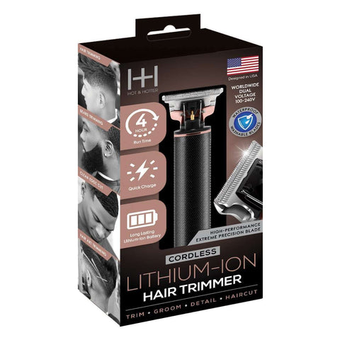 Hot & Hotter Cordless Lithium-Iron Hair Trimmer