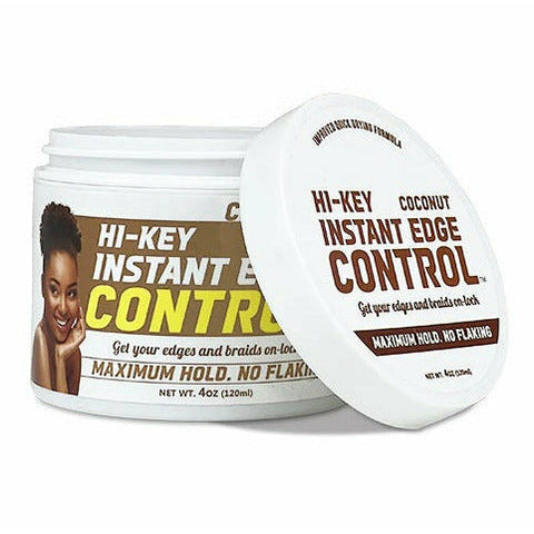 HI-KEY INSTANT EDGE CONTROL COCONUT 4oz