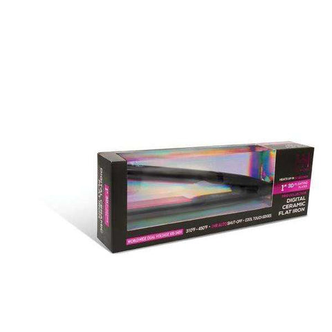 Hot & Hotter 3D Floating Plates Digital Ceramic Flat Iron 1 Inch