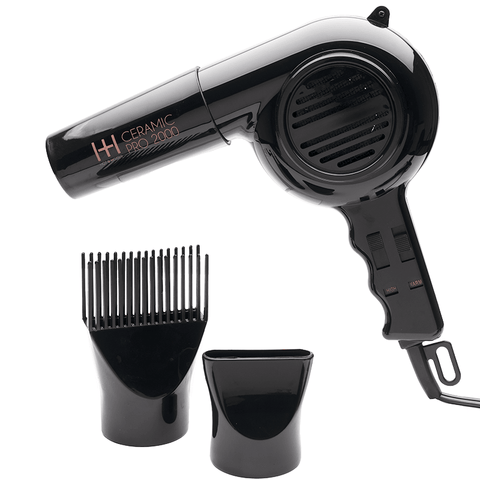 Hot & Hotter Ceramic Pro-2000 Dryer Black